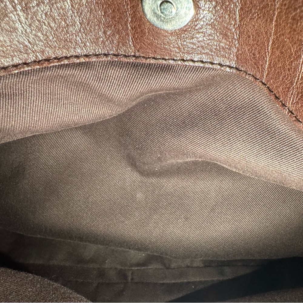 Extremely rare GUCCI GUCCISSIMA Horsebit tote in dark brown. Gently used - Picture 14 of 14